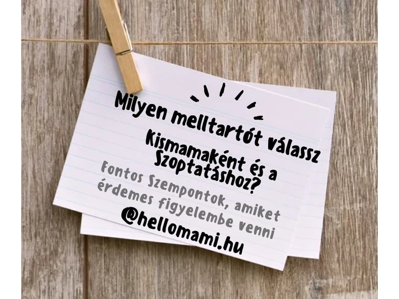 Milyen melltartót válassz szoptatáshoz? – 3 fontos szempont, amit érdemes figyelembe venni!