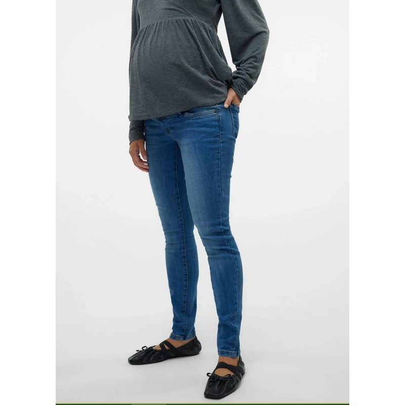 Kismama farmernadrág slimfit Mamalicious