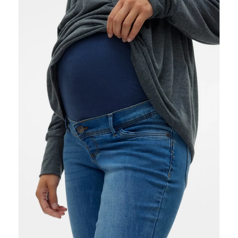 Kismama farmernadrág slimfit Mamalicious