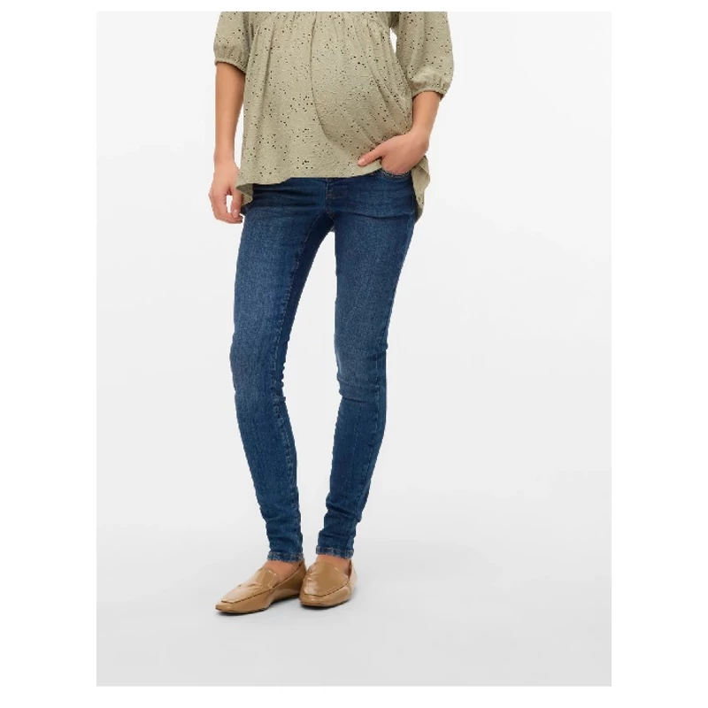 Kismama farmernadrág slimfit Mamalicious