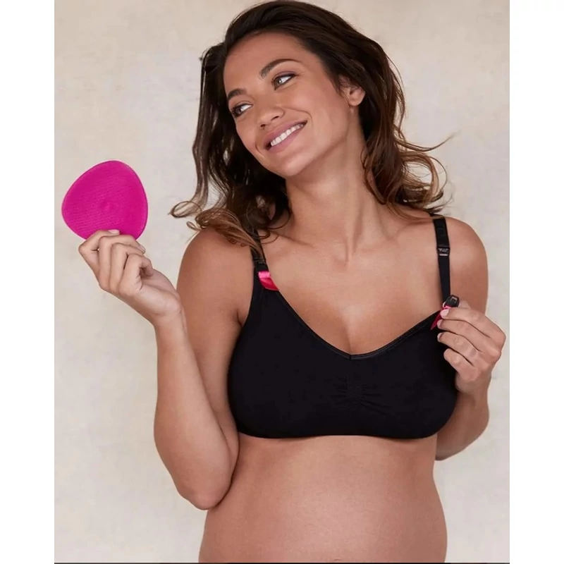 Kismama, Szoptatós kezdő Szett melltartóval + melltartó betétekkel, AJÁNDÉKOKKAL CacheCoeur Starter Kit Curve