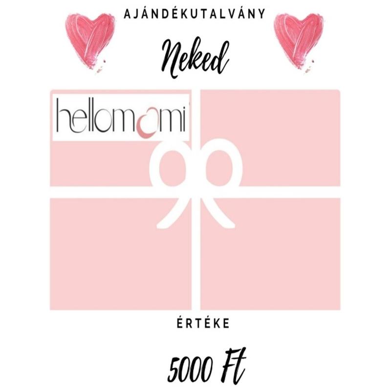 AJÁNDÉKUTALVÁNY HelloMami 5000 Ft  