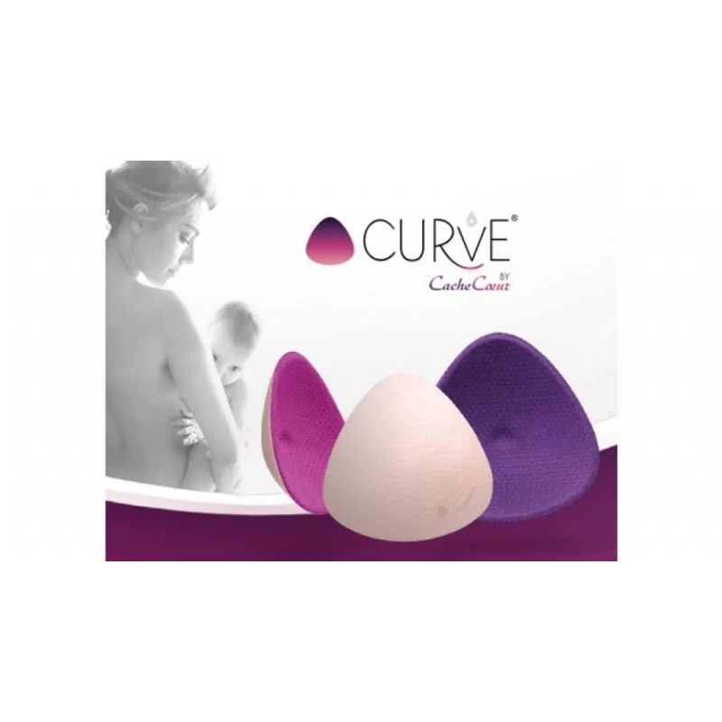 Mosható melltartó betét csomag 2 darab nappali betéttel CacheCoeur Curve
