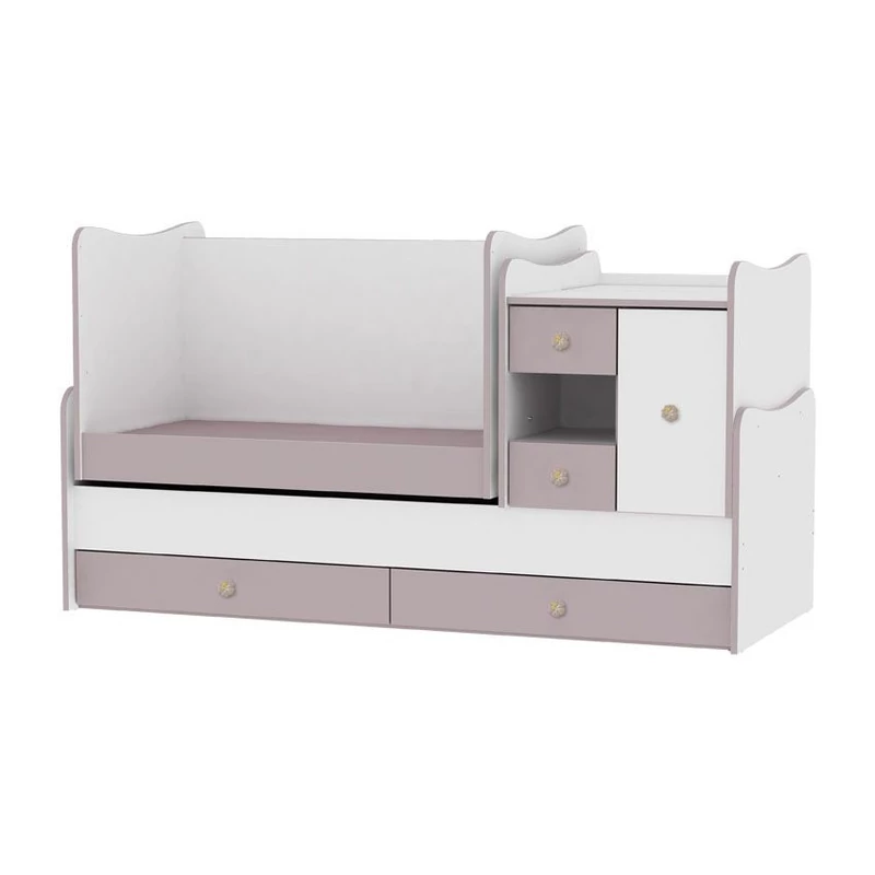 Lorelli MiniMax kombi ágy 72x190 - White / Fehér