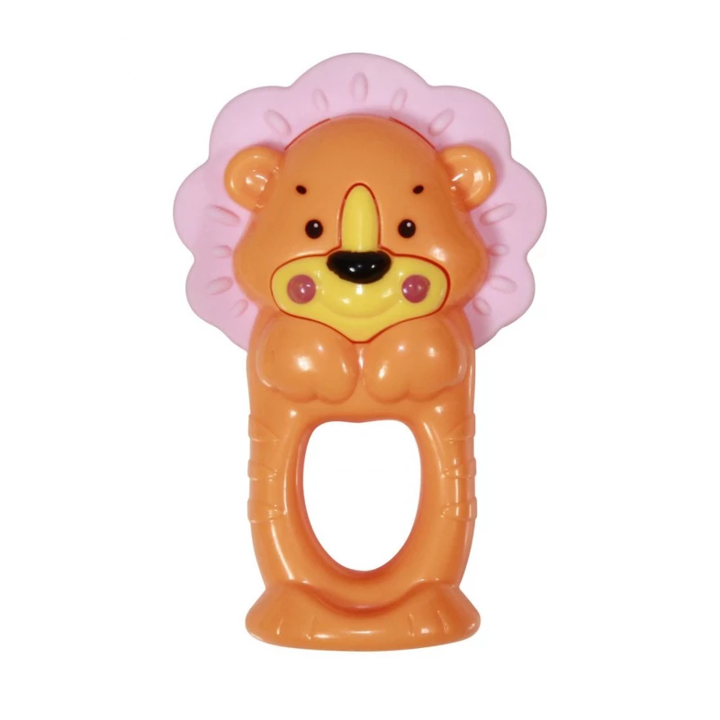 Baby Care csörgő-rágóka - Lion / Oroszlán
