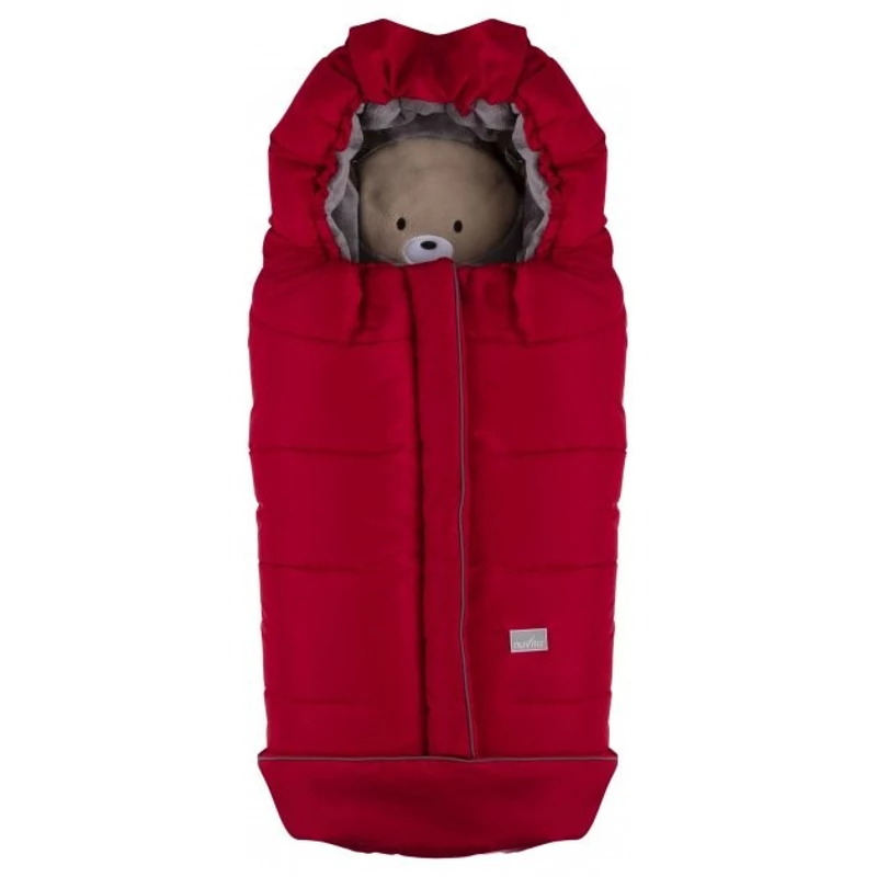 Nuvita Junior Cuccioli bundazsák 100cm - Bear Red / Grey - 9605 !! kifutó !!