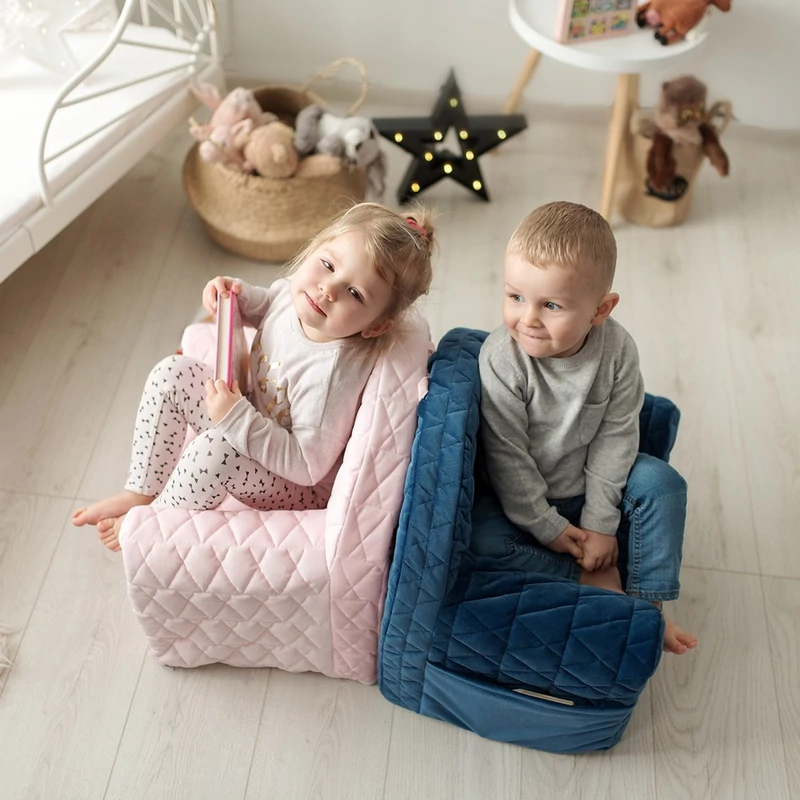 Albero Mio Velvet Kids babafotel - V105 Sötét kék