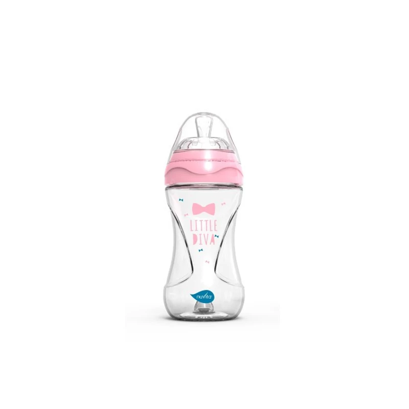 Nuvita Collection cumisüveg 250ml - rózsaszín - 6031