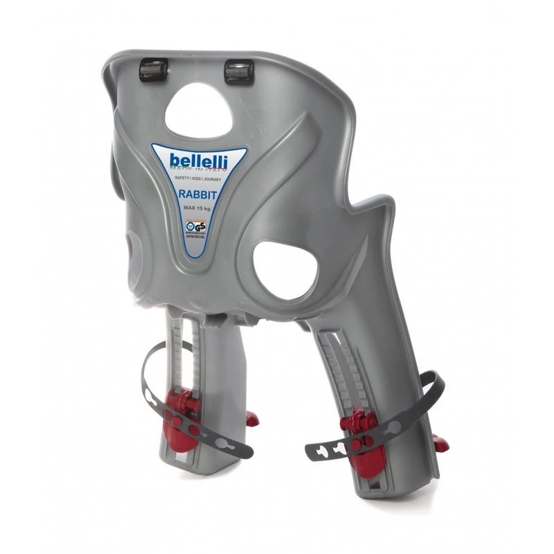 Bellelli Rabbit B-Fix bicikliülés 15kg-ig - Silver