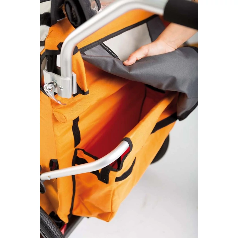 Bellelli B-Travel biciklis utánfutó 32kg-ig - Red