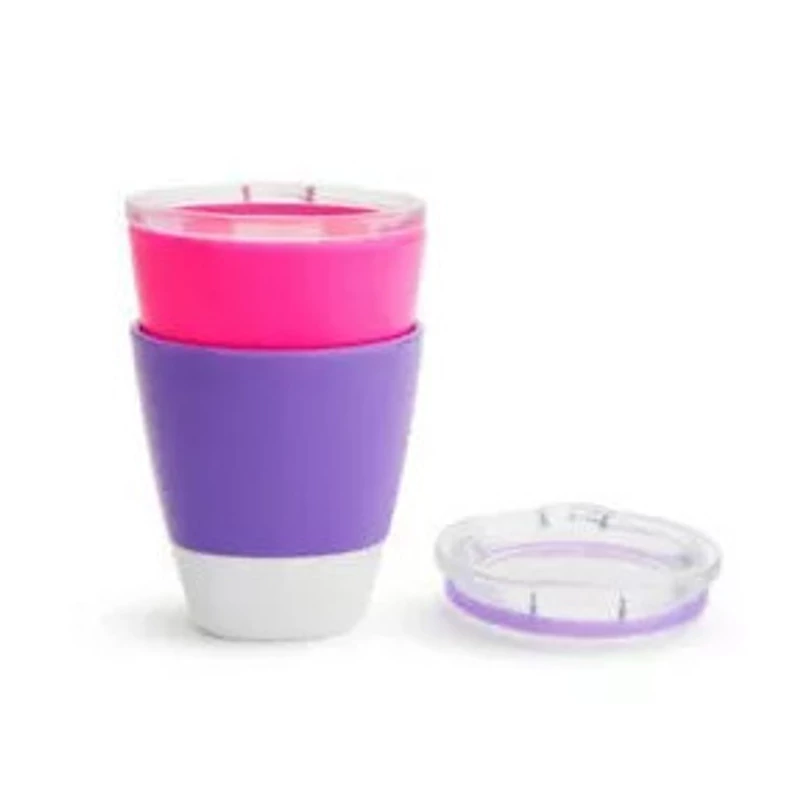 Munchkin Splash pohár tetővel 237ml 2db (kék,zöld vagy lila, pink)