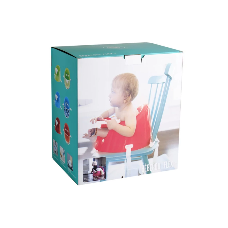 Prince Lionheart bébéPOD® Flex Plus kicsúszásgátlós puha székmagasító - Watermelon Red - B