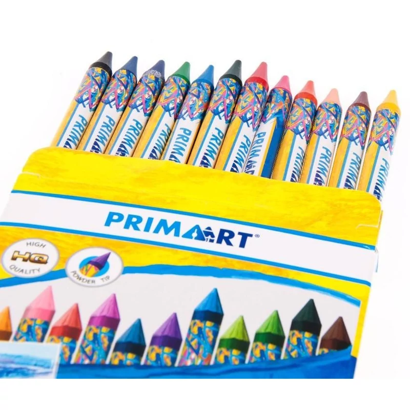 Prima Art grafikai zsírkréta készlet - 12 db-os