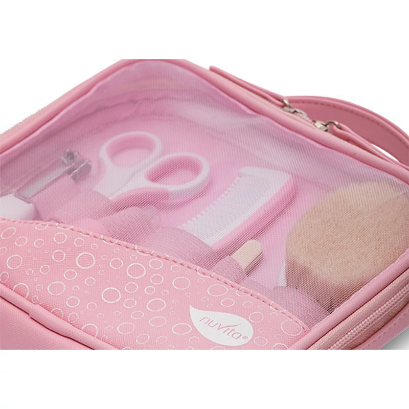 Nuvita babaápolási szett - pink - 1146