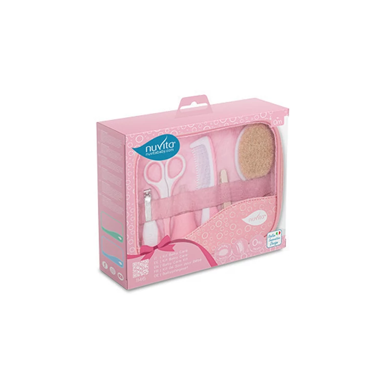 Nuvita babaápolási szett - pink - 1146
