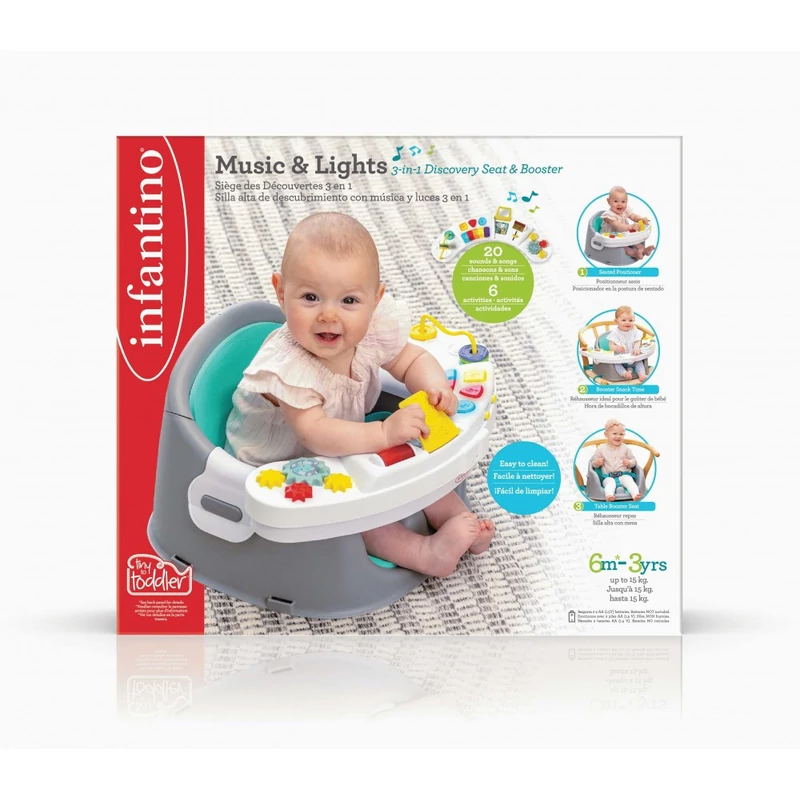 Infantino Music & Lights 3 az 1-ben ülésmagasító