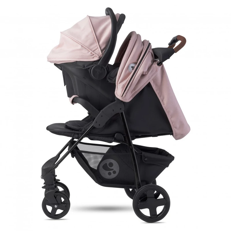 Lorelli Daisy SET sport babakocsi - Black&amp;Cameo Rose