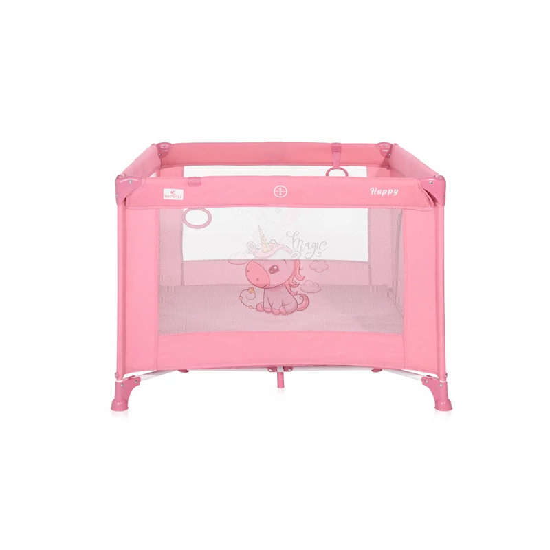 Lorelli Happy Game Zone utazó járóka - Rose Velvet Unicorn