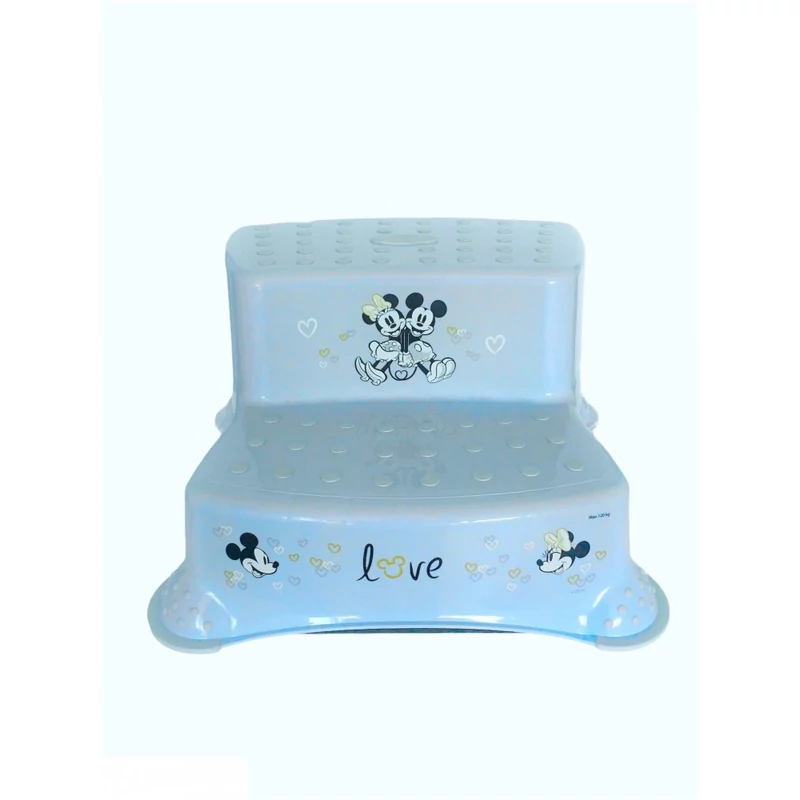 Lorelli Disney mintás lépcsős fellépő - Mickey Minnie Love Light Blue