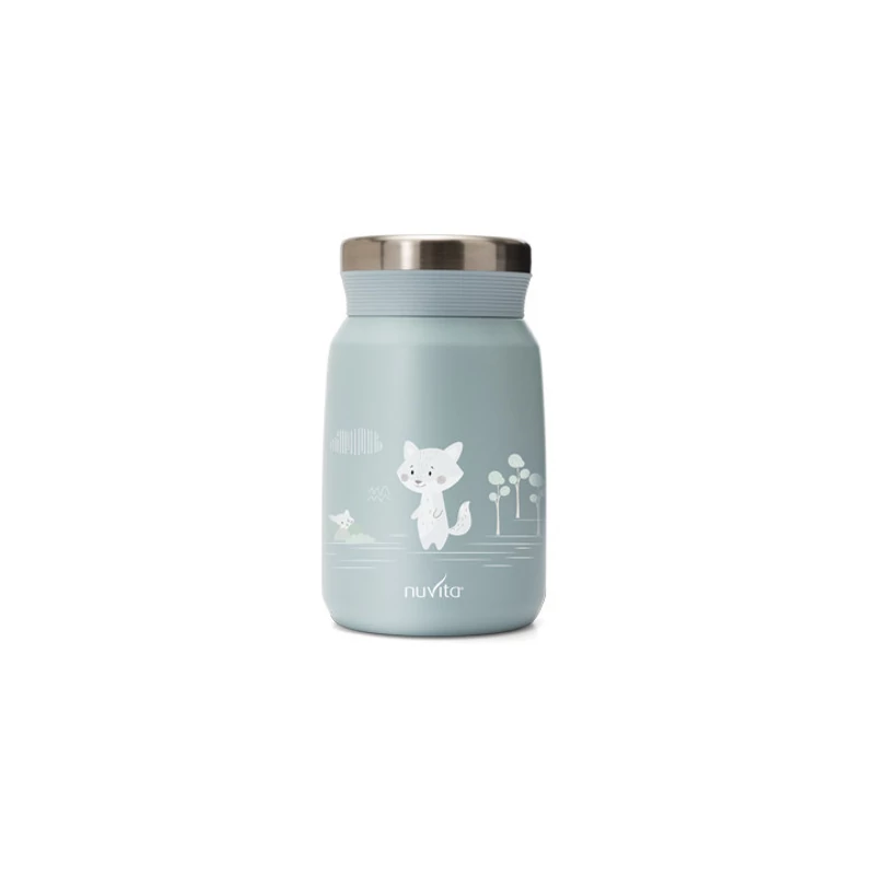 Nuvita ételtároló termosz 500ml - light blue 4472
