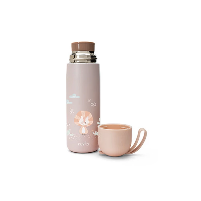 Nuvita termosz 400ml - light pink 4435