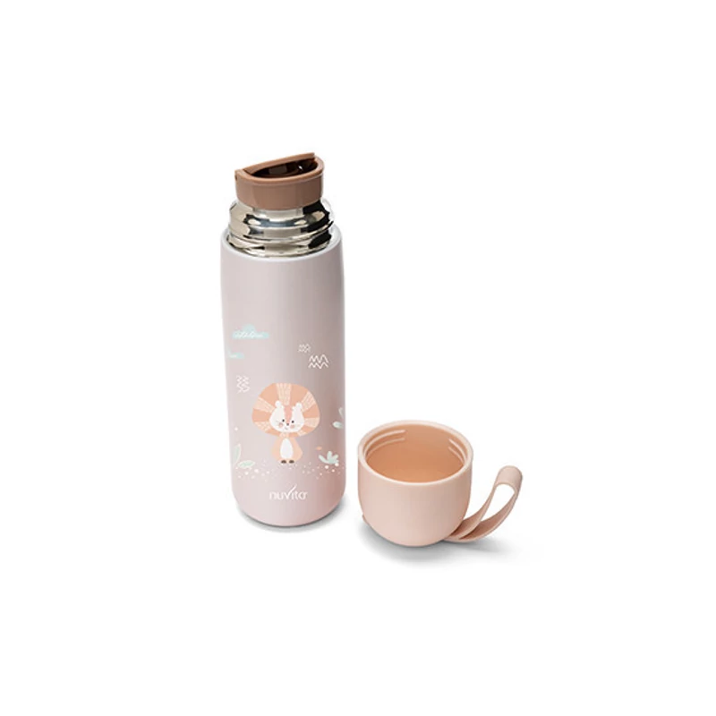 Nuvita termosz 400ml - light pink 4435
