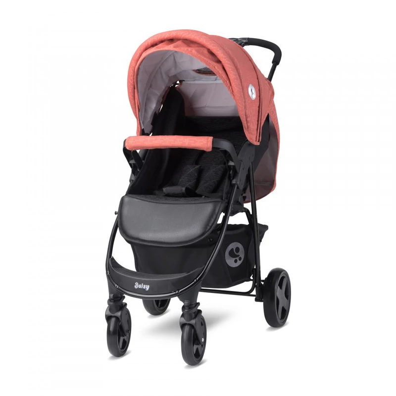 Lorelli Daisy BASIC SET sport babakocsi - Black&amp;Ginger Orange