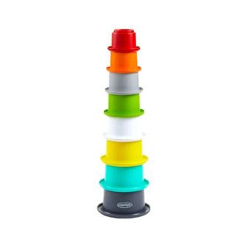 Infantino Stack&#039;N Nest poharas játék 8db-os