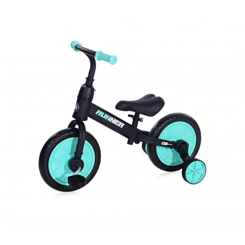 Lorelli Runner futóbicikli - Black&Turquoise