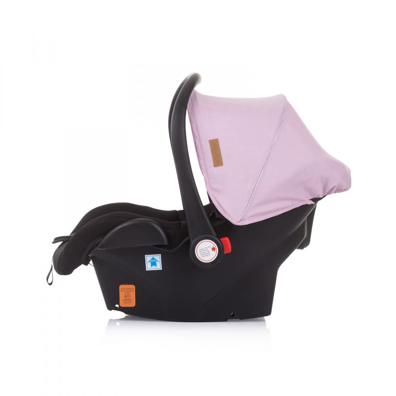 Chipolino Camea autóshordozó 0-13kg + adapter - Blush