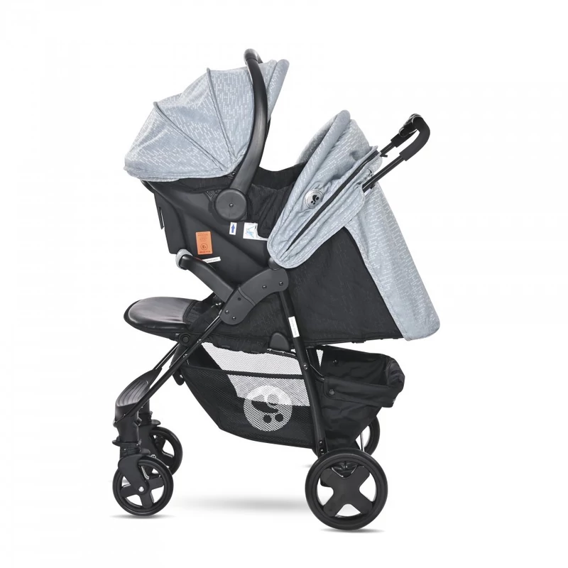 Lorelli Daisy BASIC SET sport babakocsi - Black&amp;Silver Blue