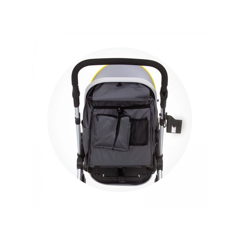 Chipolino Havana babakocsi mózessé alakítható sport résszel - Graphite