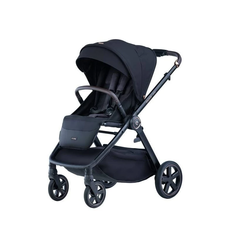 Espiro Only Gel multifunkciós babakocsi fekete vázzal - 210 Stylish Black 