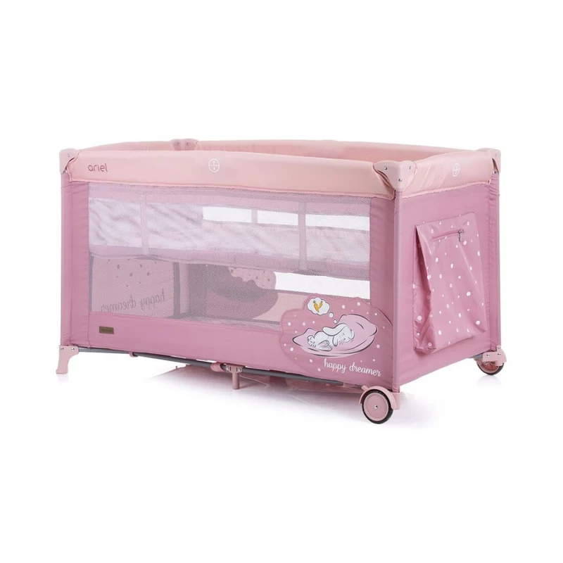 Chipolino Ariel multifunkciós utazóágy - Rose Water