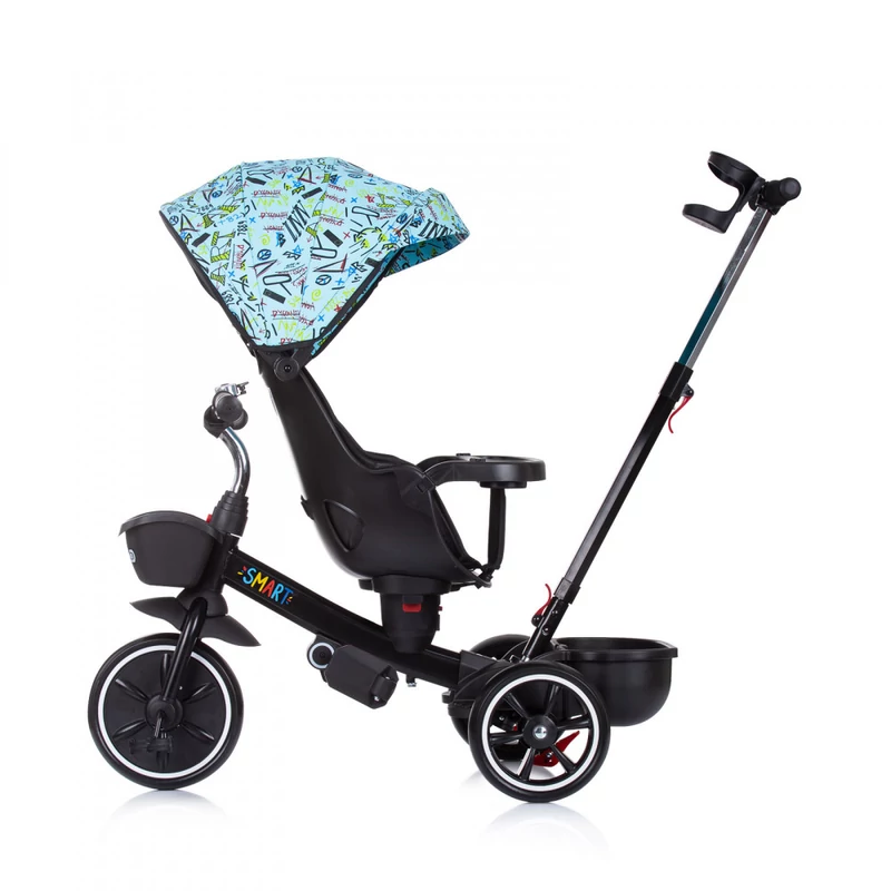 Chipolino Smart tricikli kupolával - Blue