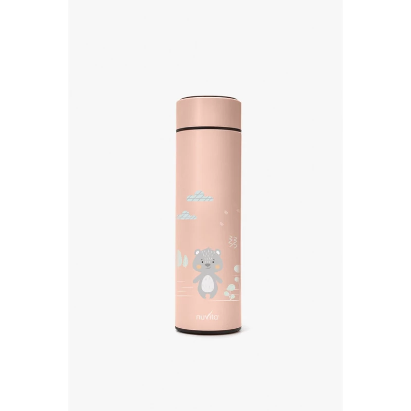 Nuvita termosz digitális hőmérséklet kijelzővel 500ml - Pink - 4455
