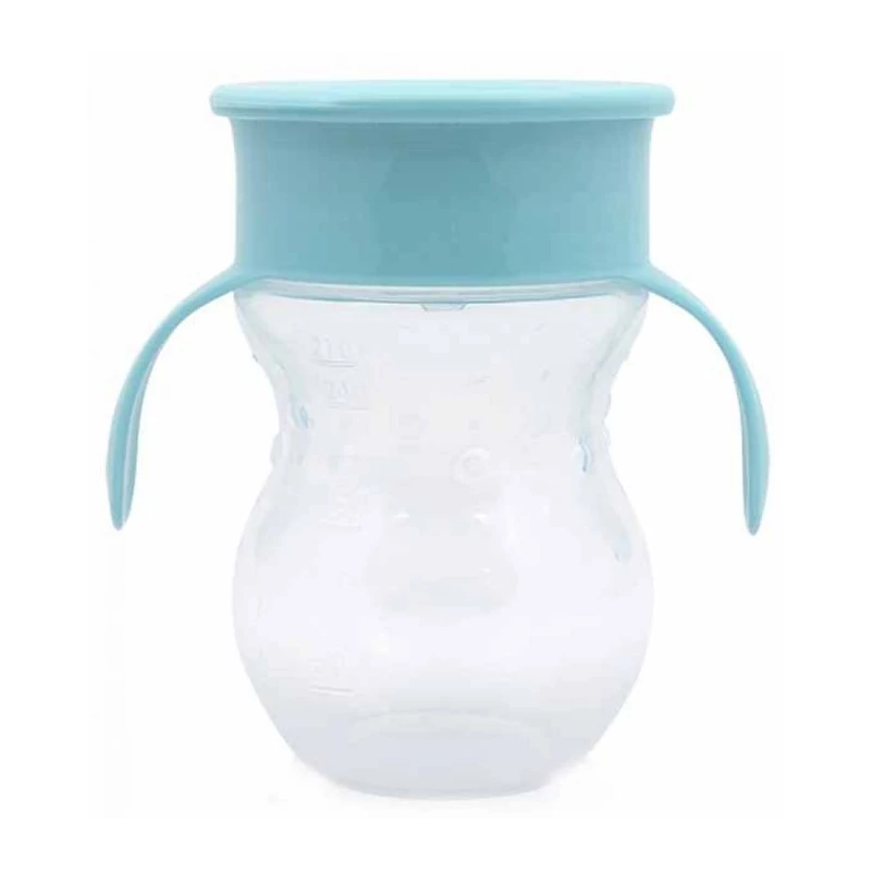 Baby Care 360 itatópohár fogantyúval - blue