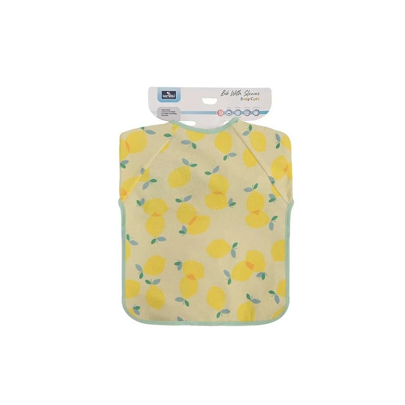 Baby Care hosszú ujjú pamut előke - Unisex