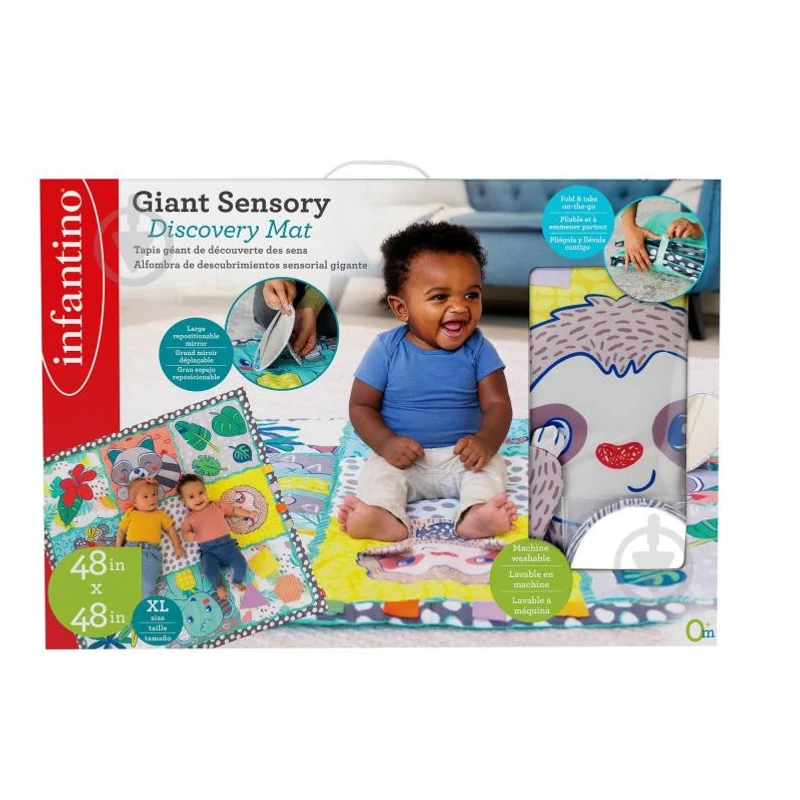 Infantino Giant Sensory Discovery óriás játszószőnyeg