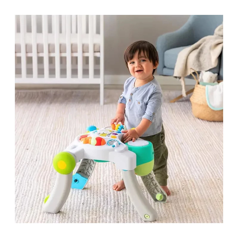 Infantino Sit, Walk & Play 3az1-ben járássegítő kisasztal