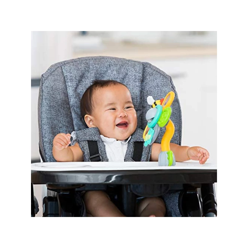 Infantino Stay & Play Sunflower tapadókorongos készségfejlesztő játék