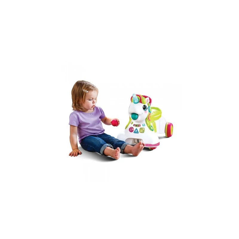 Infantino Sit, Walk & Ride Unicorn 3az1-ben járássegítő