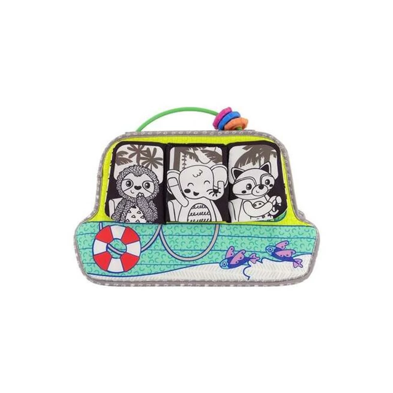 Infantino Gears in Motion Activity Boat 2az1-ben készségfejlesztő játék