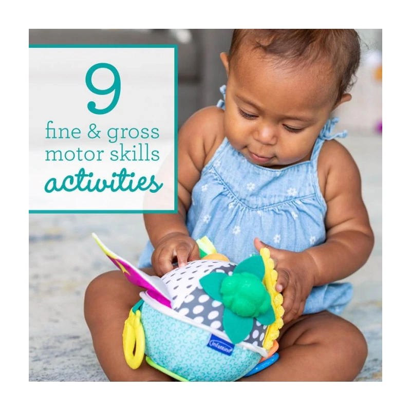 Infantino plüss játék - Busy Lil Sensory Ball