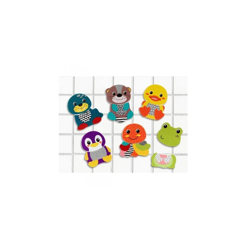 Infantino Mix & Match Bath Sticker Pals fürdőjáték