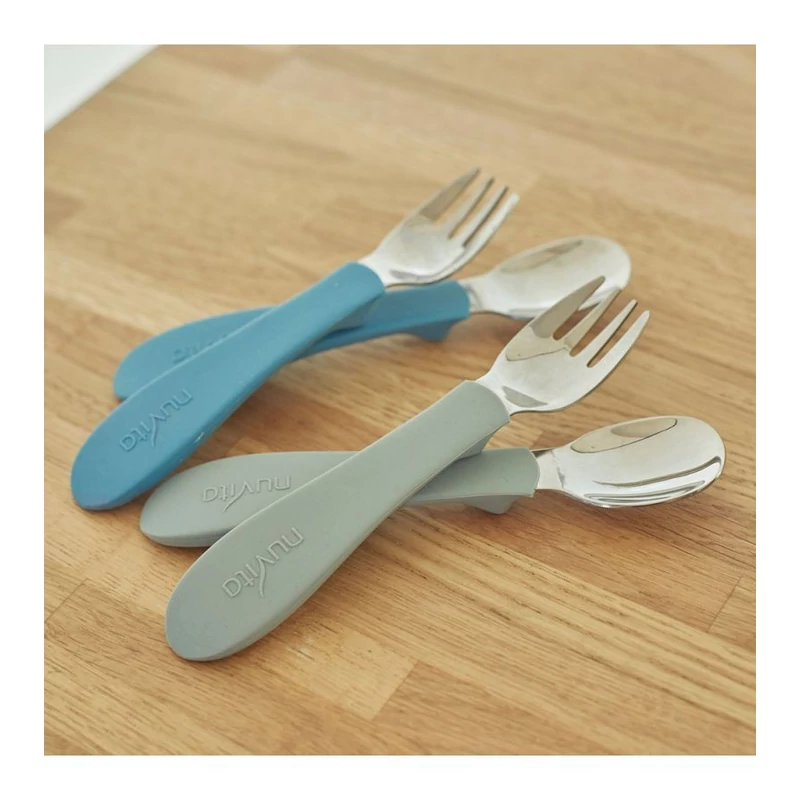 Nuvita kanál és villa szett - Powder blue - 8472