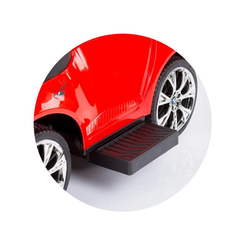 Chipolino BMW bébitaxi tolókarral - red