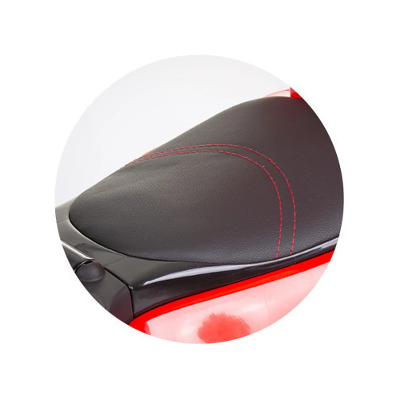 Chipolino BMW bébitaxi tolókarral - red