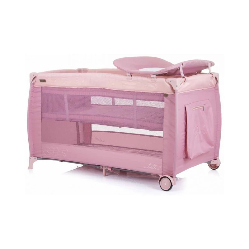 Chipolino Bella multifunkciós utazóágy - Rose water