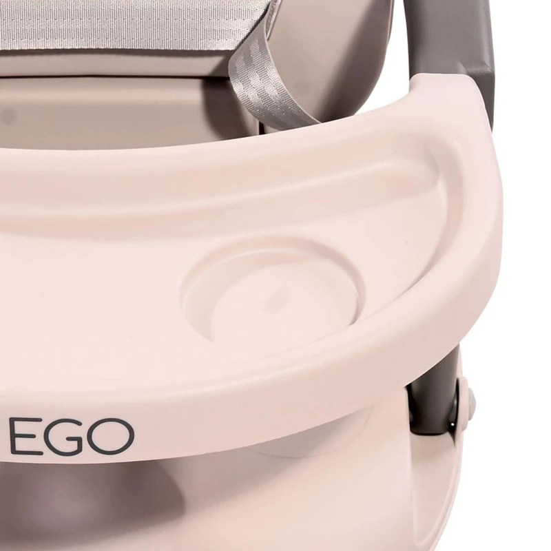 Lorelli Ego Plus székre szerelhető ülésmagasító - White Fluff PU Leather